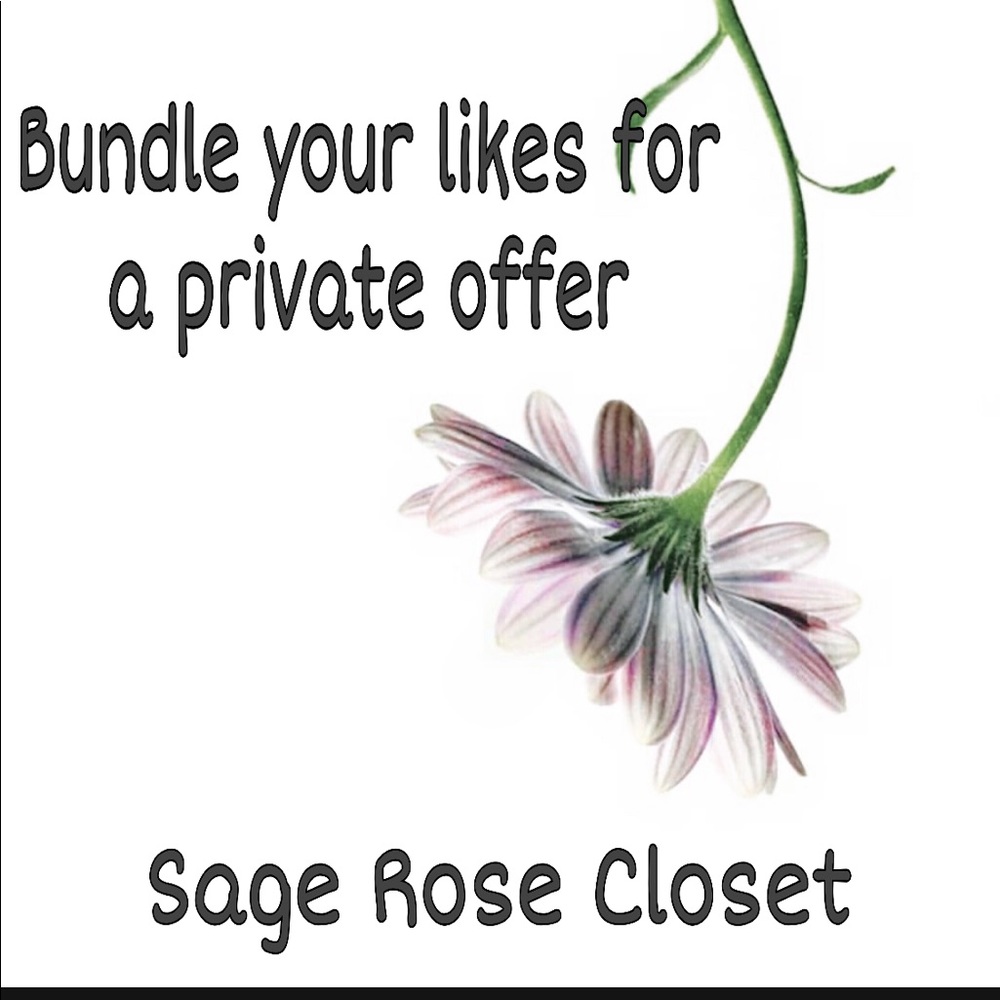 Bundle your likes for a private offer from me!